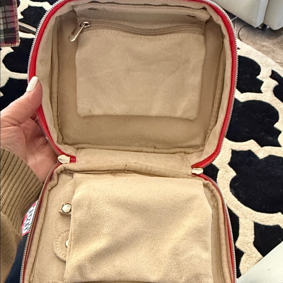 Brighton Red and Leopard Print Tote Set - Picture 6 of 6